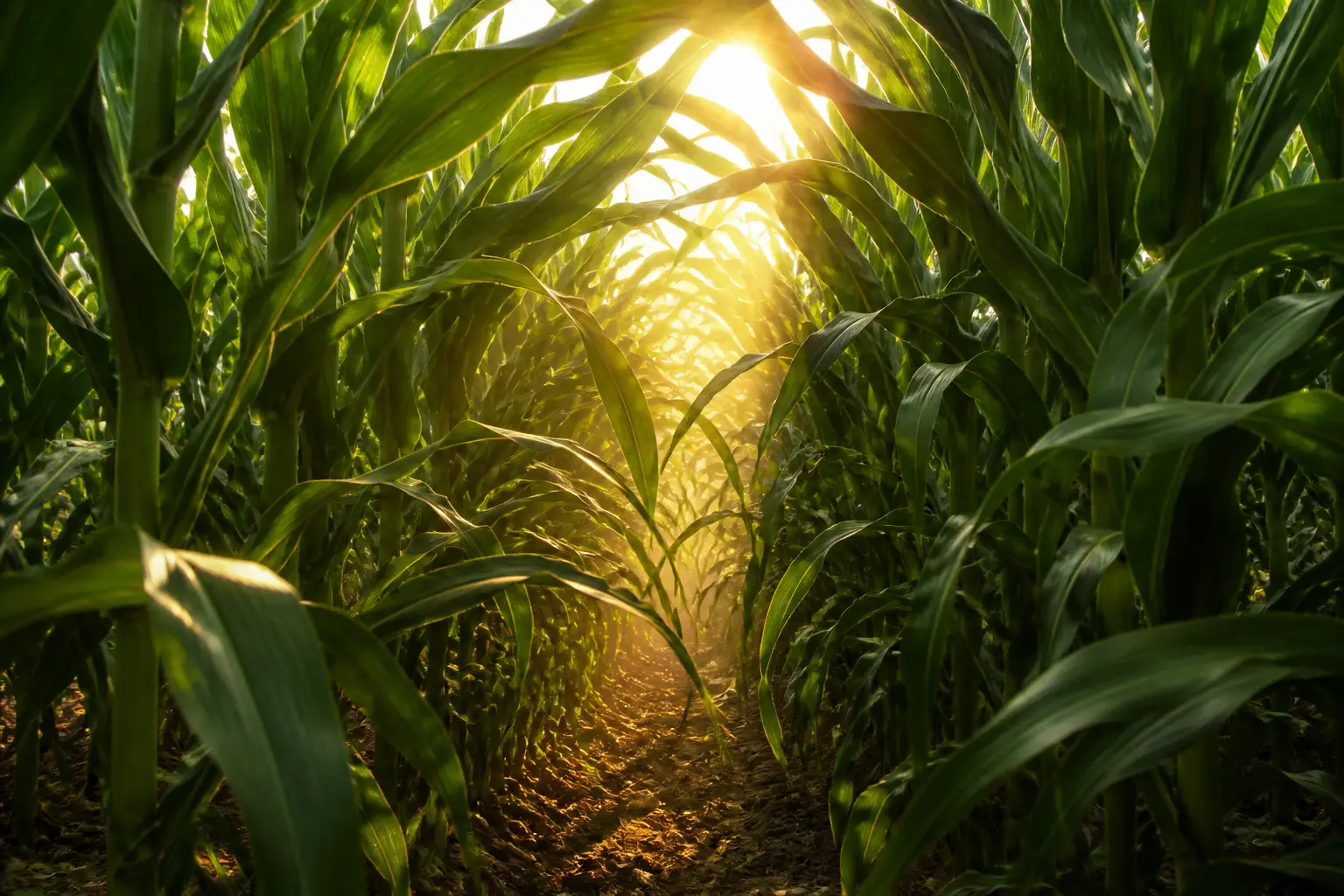 Crop rows for operational movement